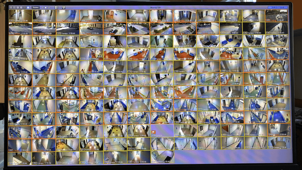 Centro de negocios y aparcamiento
140 cámaras, sala de control